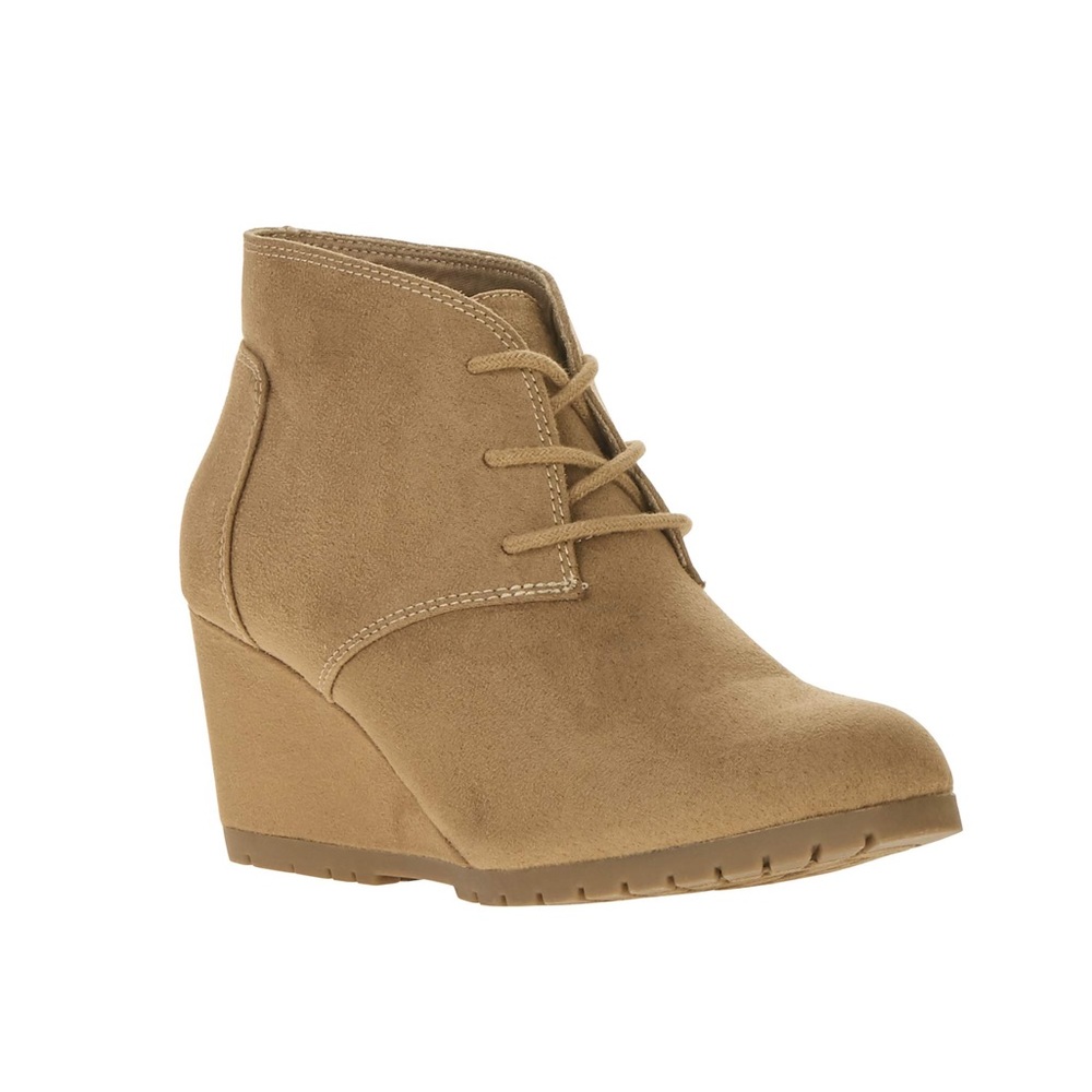 Trendy Suede Ankle Boots size 10